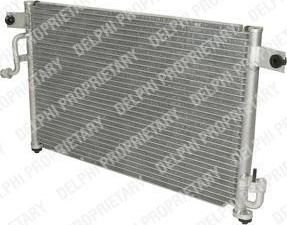 Delphi TSP0225288 конденсатор, кондиционер на HYUNDAI S COUPE (SLC)