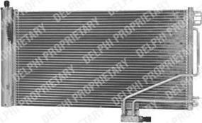Delphi TSP0225329 конденсатор, кондиционер на MERCEDES-BENZ C-CLASS (W203)