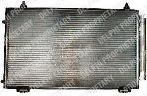 Delphi TSP0225468 конденсатор, кондиционер на TOYOTA COROLLA Verso (ZDE12_, CDE12_)