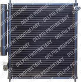 Delphi TSP0225557 конденсатор, кондиционер на HONDA JAZZ II (GD)