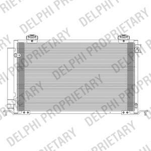 Delphi TSP0225628 конденсатор, кондиционер на TOYOTA AVENSIS (T25_)