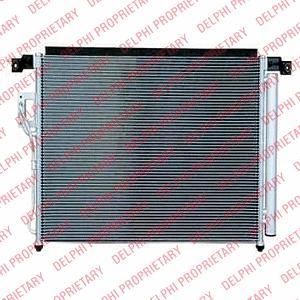 Delphi TSP0225654 конденсатор, кондиционер на HYUNDAI SANTA FE II (CM)