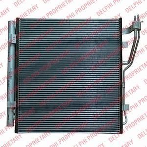 Delphi TSP0225656 конденсатор, кондиционер на KIA CEE'D SW (ED)