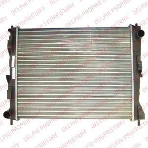 Delphi TSP0524057 радиатор, охлаждение двигателя на RENAULT CLIO III (BR0/1, CR0/1)