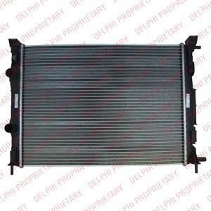 Delphi TSP0524062 радиатор, охлаждение двигателя на RENAULT MEGANE II седан (LM0/1_)