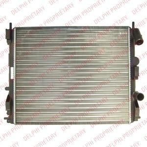 Delphi TSP0524073 радиатор, охлаждение двигателя на RENAULT CLIO II (BB0/1/2_, CB0/1/2_)