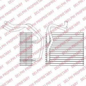 Delphi TSP0525198 испаритель, кондиционер на PEUGEOT BOXER фургон (230L)