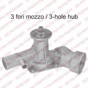 Delphi WP1088 водяной насос на OPEL KADETT D (31_-34_, 41_-44_)