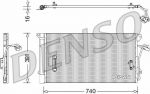 DENSO Радиатор кондиционера DCN02027 (DCN02027)