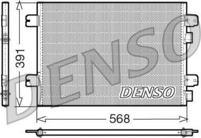 DENSO Конденсор RENAULT Megane - Megane Scenic (8200182361, DCN23011)