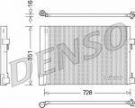 Denso DCN23032 конденсатор, кондиционер на RENAULT LAGUNA III Grandtour (KT0/1)