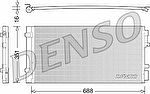 Denso DCN23034 конденсатор, кондиционер на RENAULT MEGANE III Наклонная задняя часть (BZ0_)