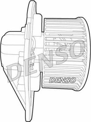 DENSO ВЕНТИЛЯТОР ПЕЧКИ AUDI 80/A4 WITH A/C (8A1820021, DEA02001)