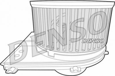 Denso DEA02004 вентилятор салона на SKODA OCTAVIA Combi (1U5)