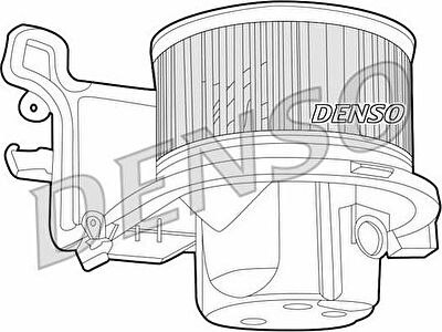 Denso DEA07006 вентилятор салона на RENAULT CLIO II (BB0/1/2_, CB0/1/2_)