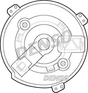 Denso DEA09021 вентилятор салона на FIAT DUCATO фургон (230L)