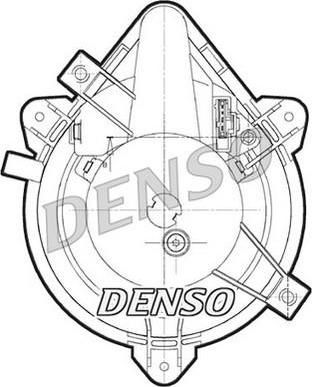 Denso DEA09044 вентилятор салона на FIAT PUNTO (188)