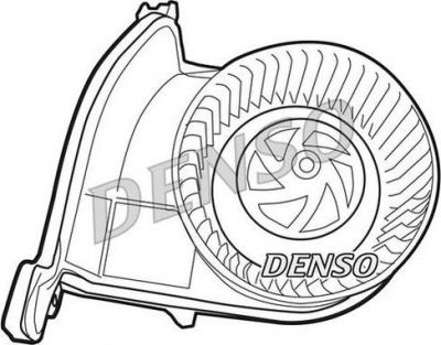 DENSO МОТОР ПЕЧКИ RENAULT CLIO II 2001- (7701045554, DEA23002)
