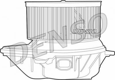 Denso DEA23009 вентилятор салона на RENAULT SCЙNIC I (JA0/1_)