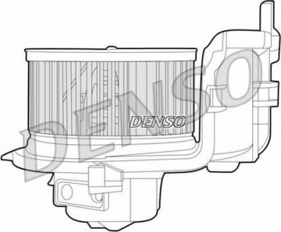 Denso DEA23015 вентилятор салона на RENAULT CLIO II (BB0/1/2_, CB0/1/2_)