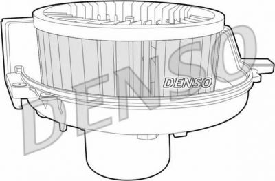 Denso DEA27001 вентилятор салона на SKODA FABIA Combi