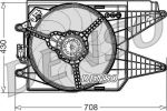 Denso DER09049 вентилятор, охлаждение двигателя на ABARTH 500 (312)