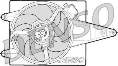 Denso DER13204 вентилятор, охлаждение двигателя на FIAT TIPO (160)