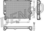 Denso DRM05039 радиатор, охлаждение двигателя на 3 (E36)