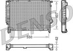 Denso DRM05040 радиатор, охлаждение двигателя на 3 (E36)