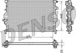 Denso DRM10088 радиатор, охлаждение двигателя на VOLVO V70 III (BW)