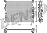 Denso DRM17006 Радиатор MB X164/W164/W251 2.8-5.0/2.8-3.2D 05-