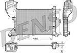 DENSO Радиатор охлаждения MB SPRINTER 2.3D/2.9D 95-07 (9015001800, DRM17016)