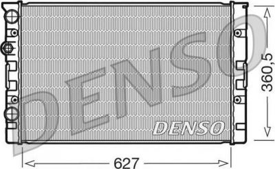 Denso DRM26006 радиатор, охлаждение двигателя на VW LUPO (6X1, 6E1)