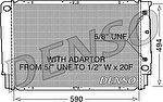 Denso DRM33054 радиатор, охлаждение двигателя на VOLVO V70 I (LV)
