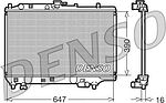 DENSO Радиатор, охлаждение двигателя (DRM44006)