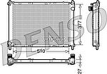 Denso DRM46022 радиатор, охлаждение двигателя на NISSAN MICRA III (K12)