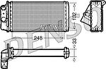 Denso DRR09050 теплообменник, отопление салона на FIAT PALIO Weekend (178DX)