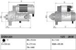 Denso DSN1301 стартер на FIAT DUCATO фургон (250, 290)