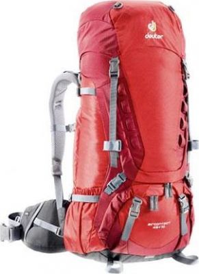 Рюкзак Deuter 2015 Aircontact Aircontact 45 + 10 fire-cranberry