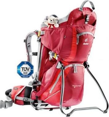 Детская переноска Deuter 2017 Kid Comfort II cranberry-fire