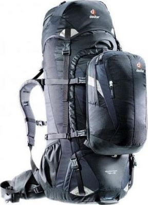 Рюкзак Deuter 2017 Quantum 70 + 10 black-silver (б/р)