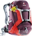 Рюкзак Deuter 2016-17 Trans Alpine 26 SL aubergine-fire (б/р)