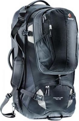 Рюкзак Deuter 2016-17 Traveller 70 + 10 black-silver (б/р)