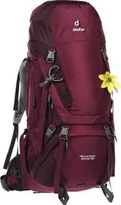 Рюкзак Deuter 2016-17 Aircontact 50 + 10 SL blackberry-aubergine (б/р)