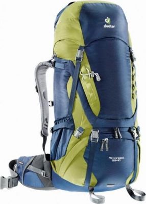 Рюкзак Deuter 2016-17 Aircontact 55 + 10 midnight-moss (б/р)