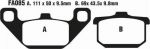 EBC FA 085 Тормозные колодки