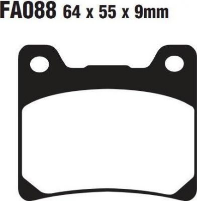 EBC FA 088 Тормозные колодки