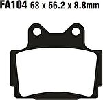 EBC FA 104 Тормозные колодки