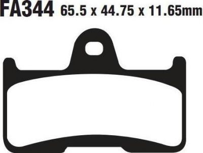 EBC FA 344 R Тормозные колодки