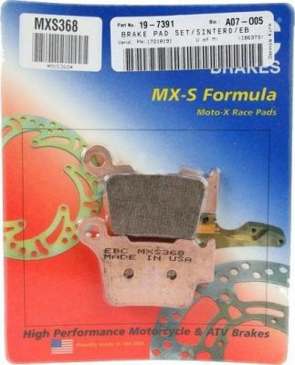 EBC MXS 368 Тормозные колодки